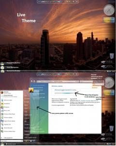 Windows Vista Live Vista Theme